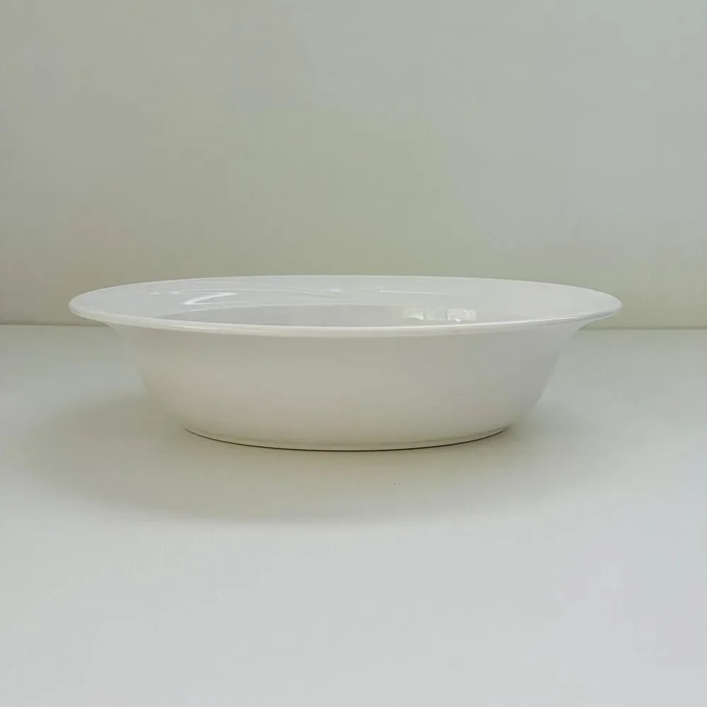 CORNING WARE Casual Elegance White Flora Oval Casserole Serving Dish